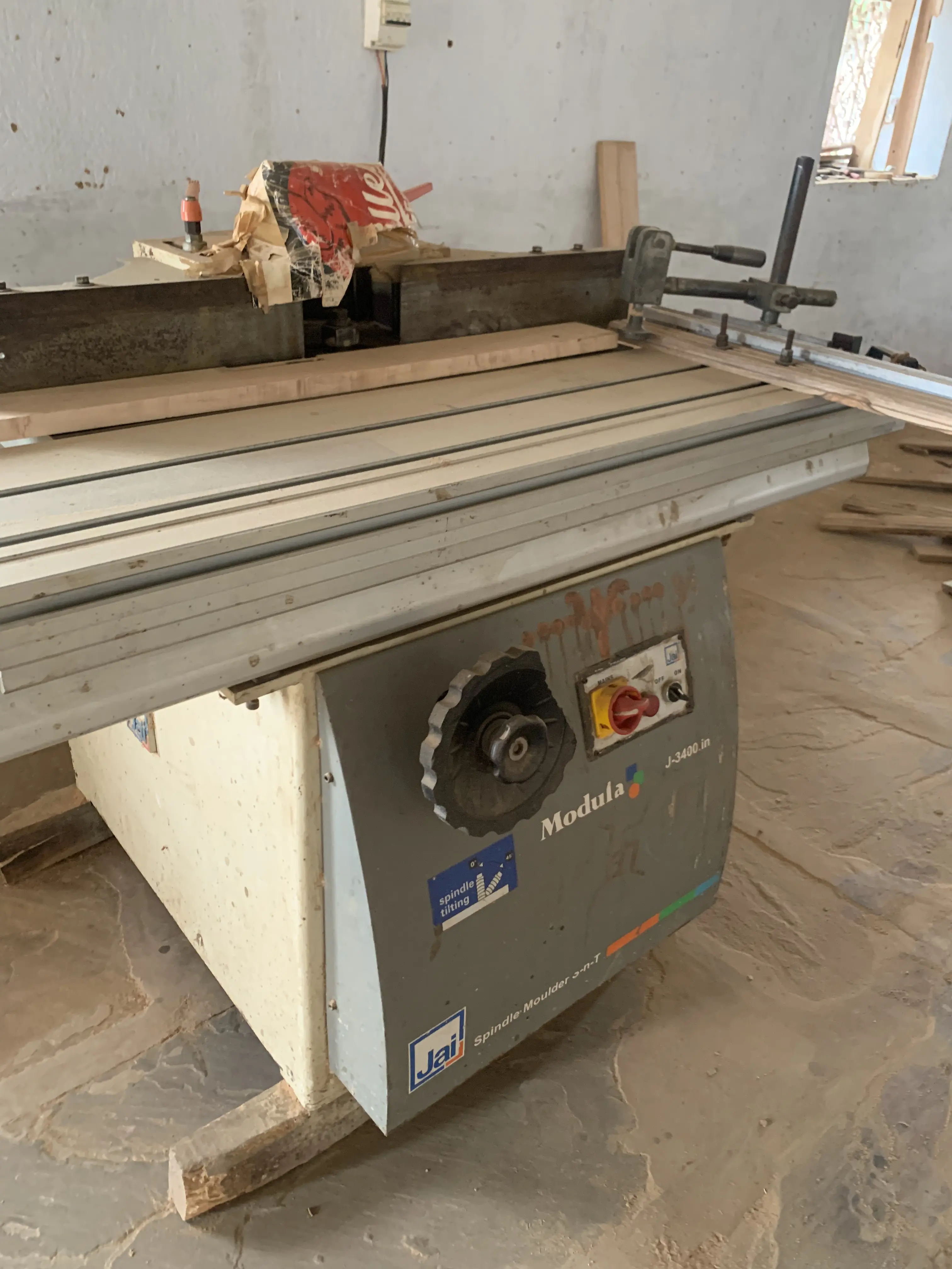 JAI Modula spindle moulder at Savitri Timbers